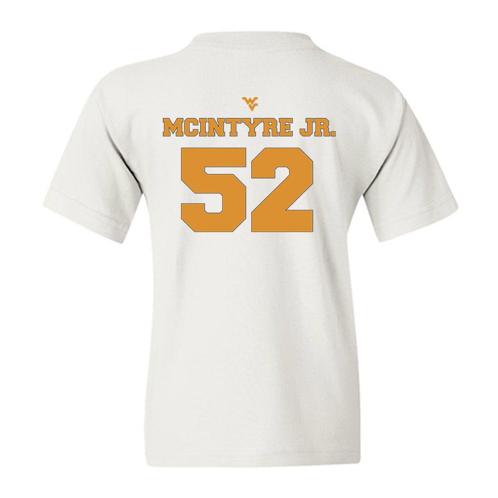 West Virginia - NCAA Football : Corey McIntyre Jr. - Generic Sports Shersey Youth T-Shirt-1