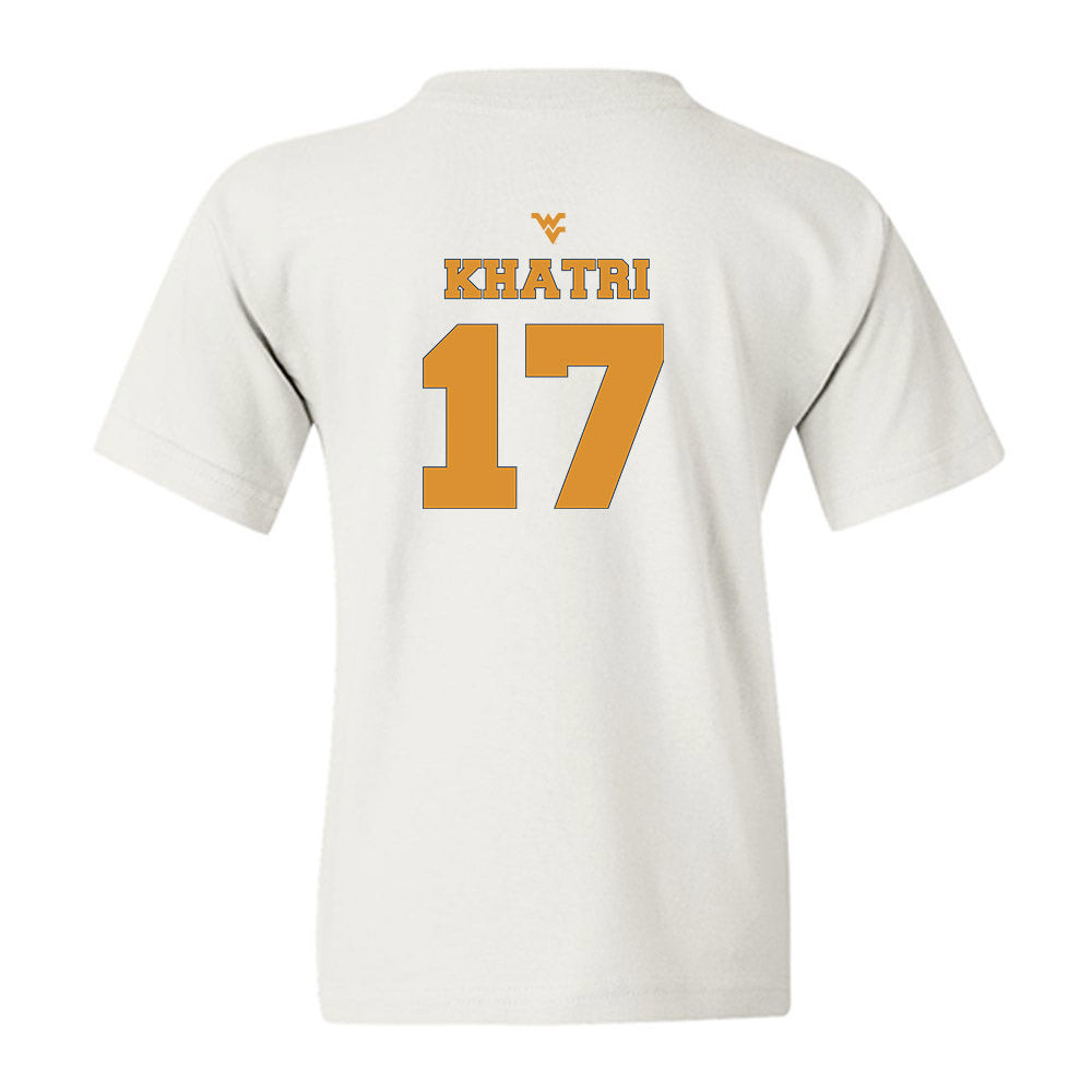 West Virginia - NCAA Football : Miles Khatri - Generic Sports Shersey Youth T-Shirt-1