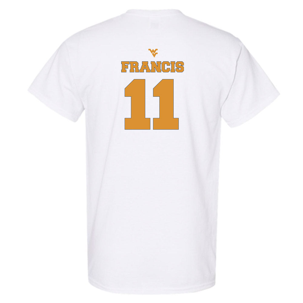 West Virginia - NCAA Football : TaRon Francis - Generic Sports Shersey T-Shirt-1