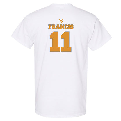 West Virginia - NCAA Football : TaRon Francis - Generic Sports Shersey T-Shirt-1