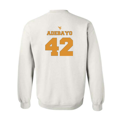 West Virginia - NCAA Football : Alex Adebayo - Generic Sports Shersey Crewneck Sweatshirt-1