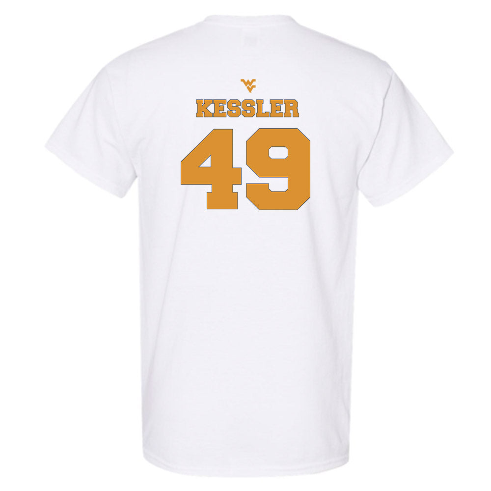 West Virginia - NCAA Football : Carter Kessler - Generic Sports Shersey T-Shirt-1
