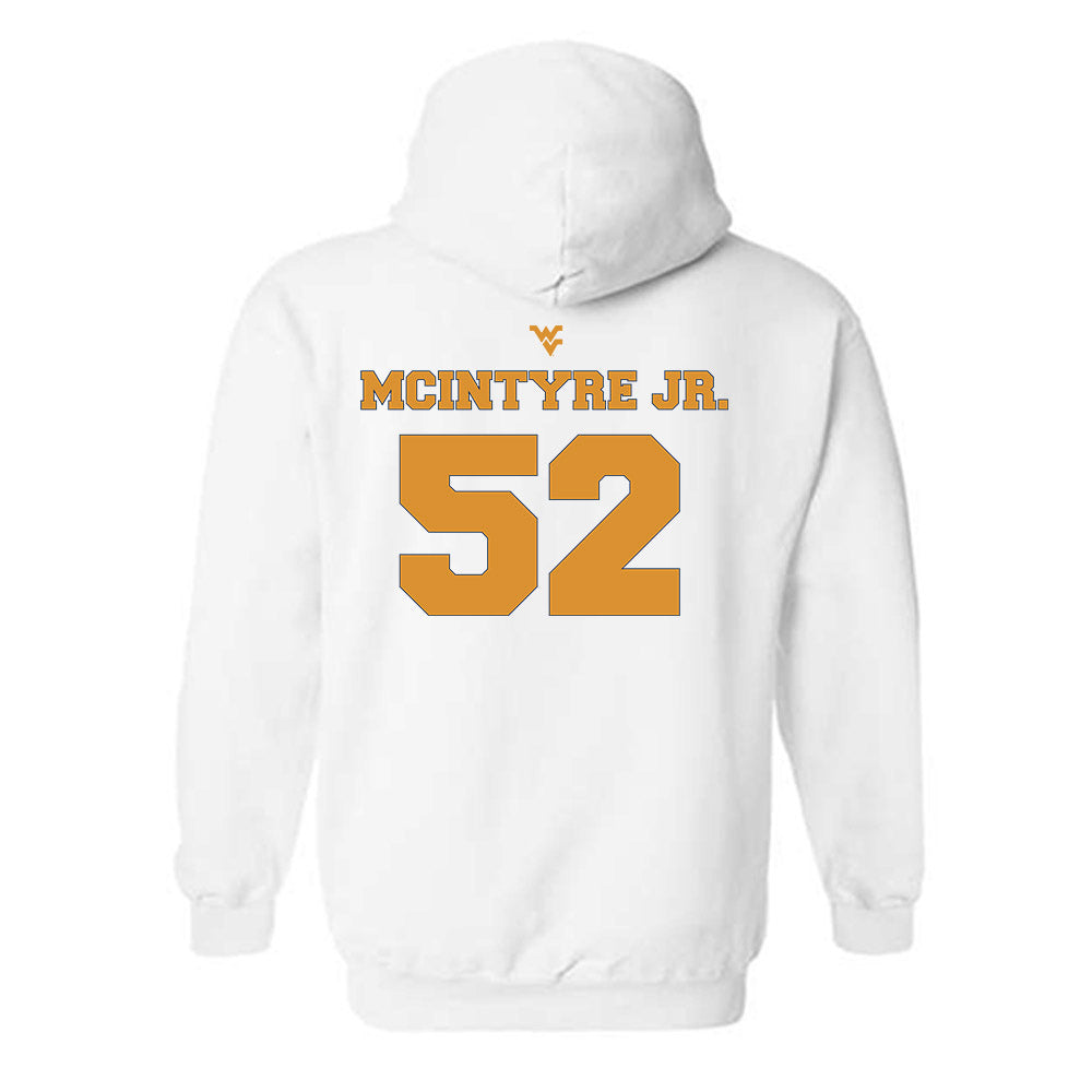 West Virginia - NCAA Football : Corey McIntyre Jr. - Generic Sports Shersey Hooded Sweatshirt-1