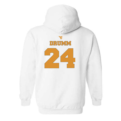 West Virginia - NCAA Football : Landon Drumm - Generic Sports Shersey Hooded Sweatshirt-1