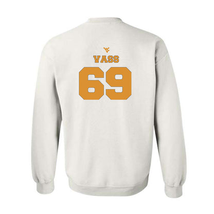West Virginia - NCAA Football : Devin Vass - Generic Sports Shersey Crewneck Sweatshirt-1