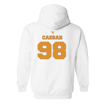 West Virginia - NCAA Football : Brandon Caesar - Generic Sports Shersey Hooded Sweatshirt-1
