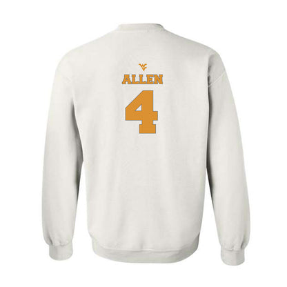 West Virginia - NCAA Football : Damun Allen - Generic Sports Shersey Crewneck Sweatshirt-1