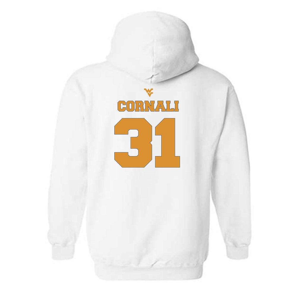 West Virginia - NCAA Football : Shane Cornali - Generic Sports Shersey Hooded Sweatshirt-1