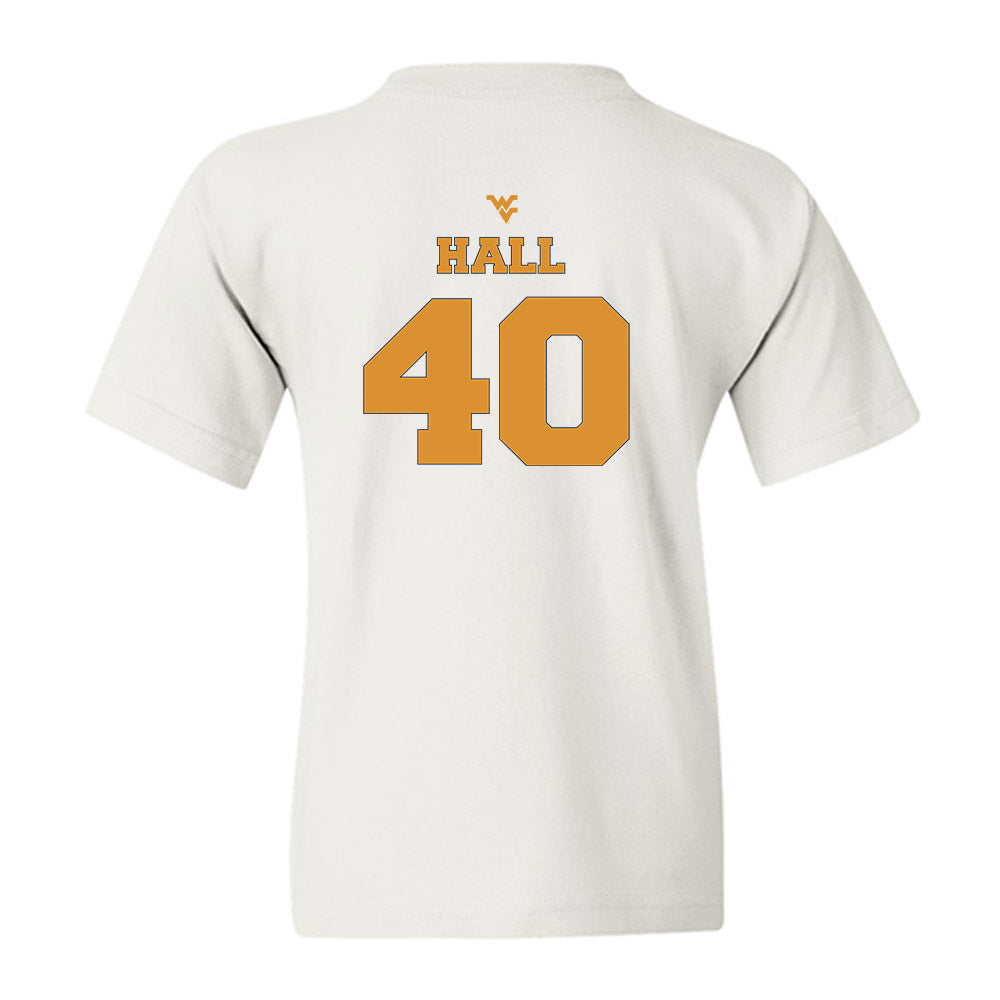 West Virginia - NCAA Football : Jason Hall - Generic Sports Shersey Youth T-Shirt-1