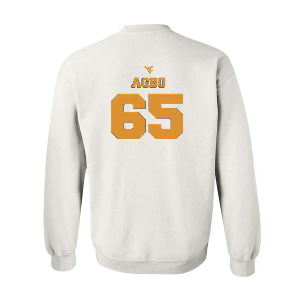 West Virginia - NCAA Football : Malik Agbo - Generic Sports Shersey Crewneck Sweatshirt-1