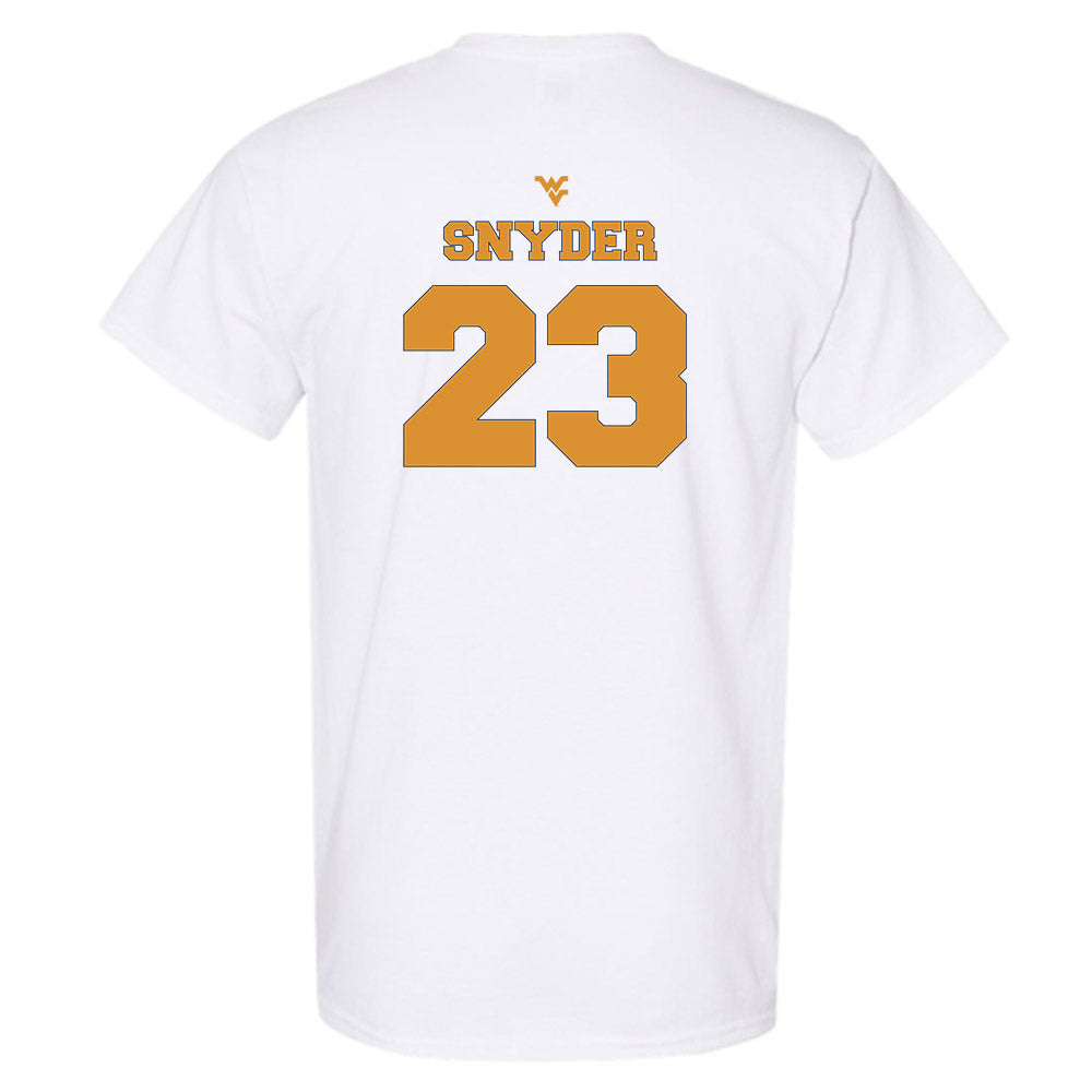 West Virginia - NCAA Football : Emory Snyder - Generic Sports Shersey T-Shirt-1