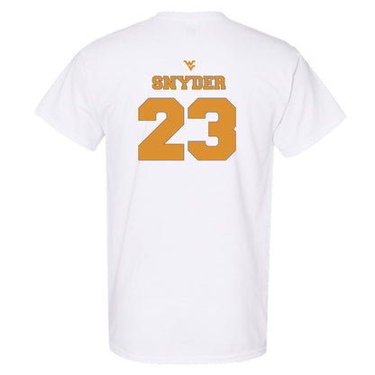 West Virginia - NCAA Football : Emory Snyder - Generic Sports Shersey T-Shirt-1