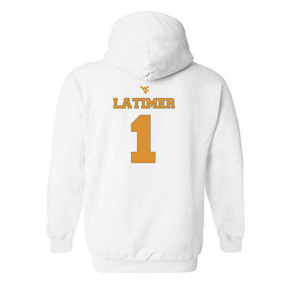 West Virginia - NCAA Football : Amari Latimer - Generic Sports Shersey Hooded Sweatshirt-1
