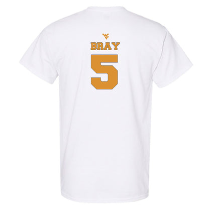 West Virginia - NCAA Football : Jaden Bray - T-Shirt Sports Shersey