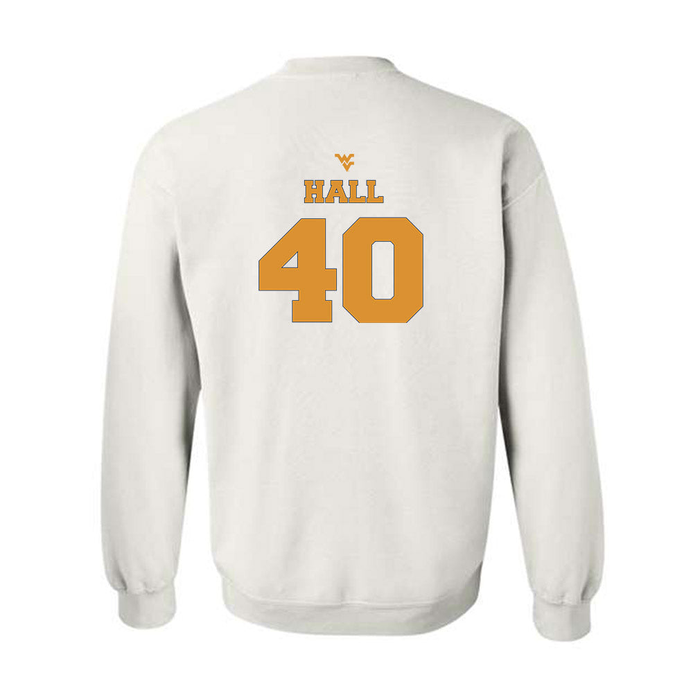 West Virginia - NCAA Football : Jason Hall - Generic Sports Shersey Crewneck Sweatshirt-1