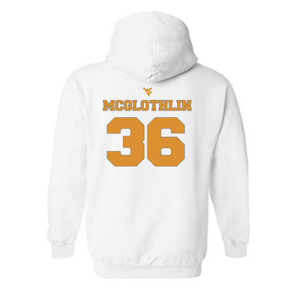 West Virginia - NCAA Football : Trey Mcglothlin - Generic Sports Shersey Hooded Sweatshirt-1