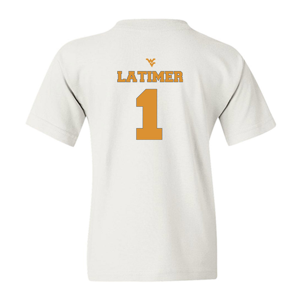 West Virginia - NCAA Football : Amari Latimer - Generic Sports Shersey Youth T-Shirt-1