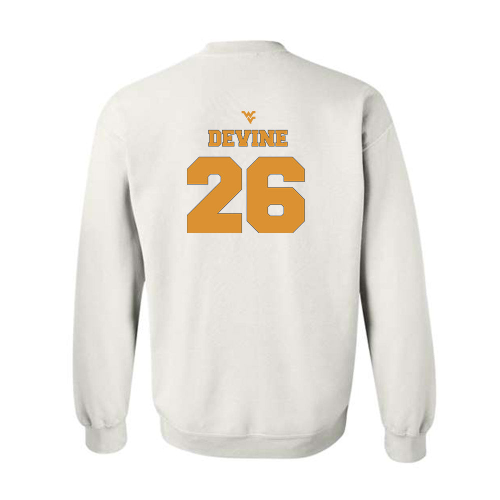 West Virginia - NCAA Football : Andre Devine - Generic Sports Shersey Crewneck Sweatshirt-1