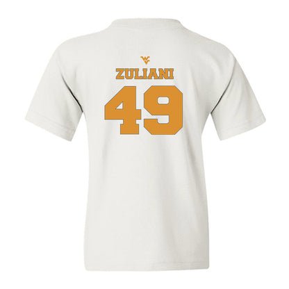West Virginia - NCAA Football : Carter Zuliani - Generic Sports Shersey Youth T-Shirt-1