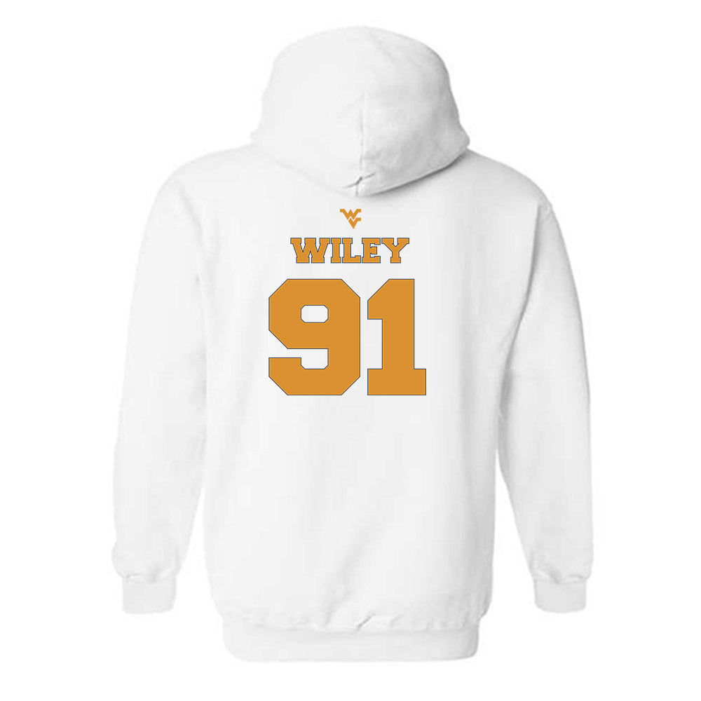 West Virginia - NCAA Football : Darius Wiley - Generic Sports Shersey Hooded Sweatshirt-1