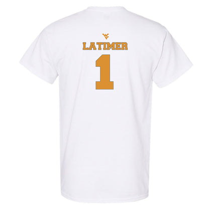 West Virginia - NCAA Football : Amari Latimer - Generic Sports Shersey T-Shirt-1