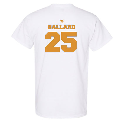 West Virginia - NCAA Football : Jayden Ballard - Generic Sports Shersey T-Shirt-1