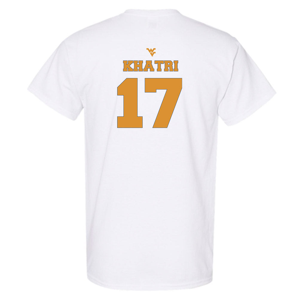 West Virginia - NCAA Football : Miles Khatri - Generic Sports Shersey T-Shirt-1