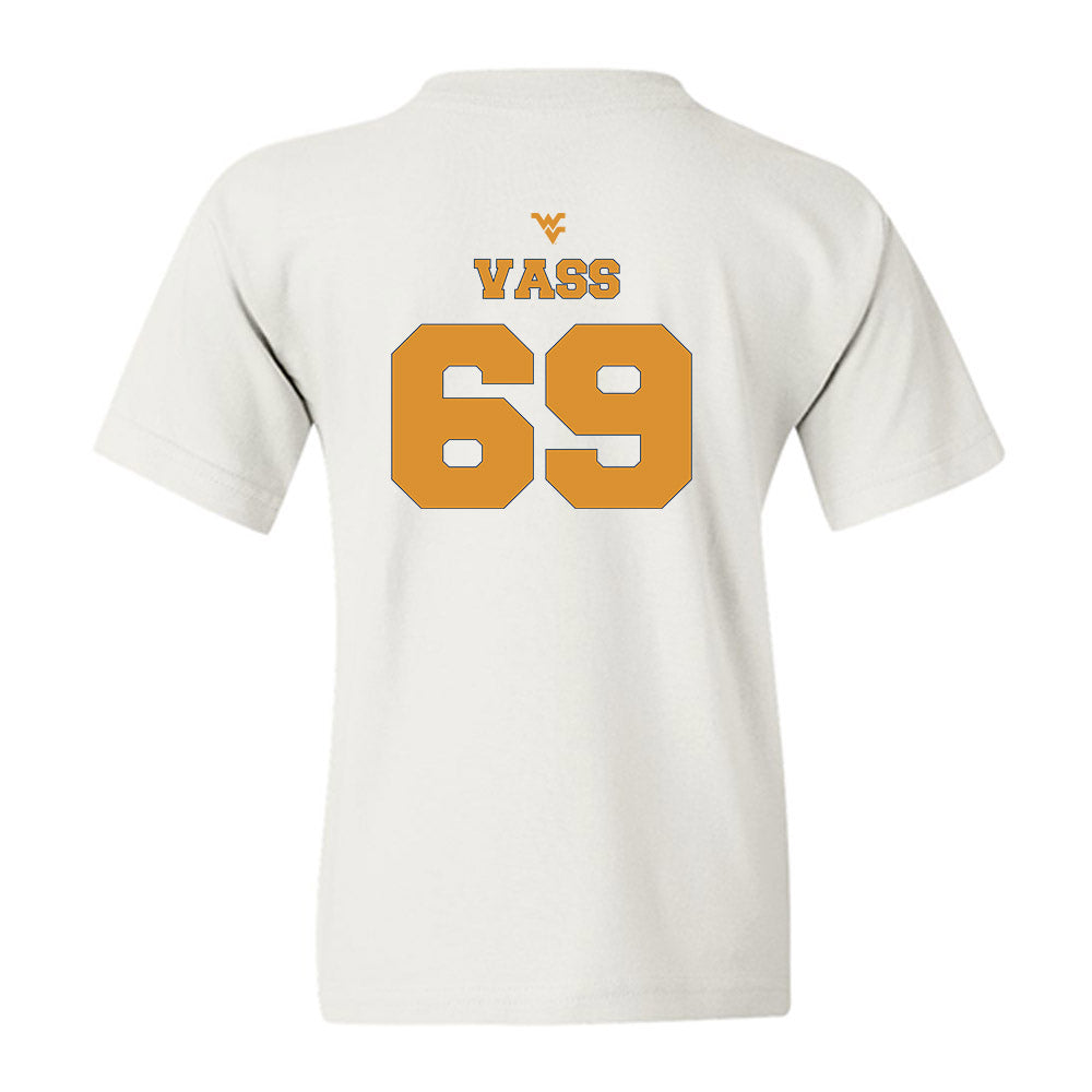 West Virginia - NCAA Football : Devin Vass - Generic Sports Shersey Youth T-Shirt-1