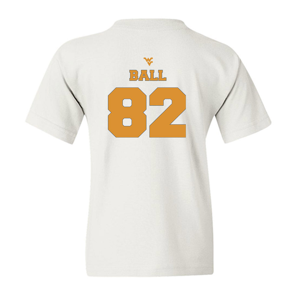 West Virginia - NCAA Football : Cam Ball - Generic Sports Shersey Youth T-Shirt-1