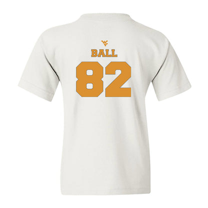 West Virginia - NCAA Football : Cam Ball - Generic Sports Shersey Youth T-Shirt-1