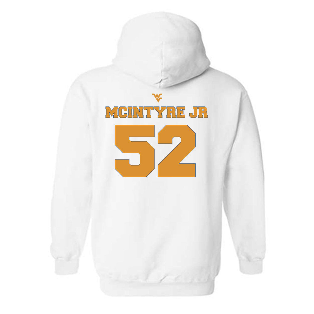 West Virginia - NCAA Football : Corey McIntyre Jr - Generic Sports Shersey Hooded Sweatshirt-1