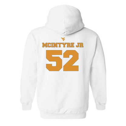 West Virginia - NCAA Football : Corey McIntyre Jr - Generic Sports Shersey Hooded Sweatshirt-1