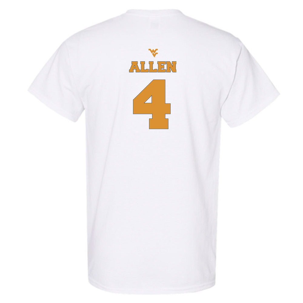 West Virginia - NCAA Football : Da'Mun Allen - Generic Sports Shersey T-Shirt-1