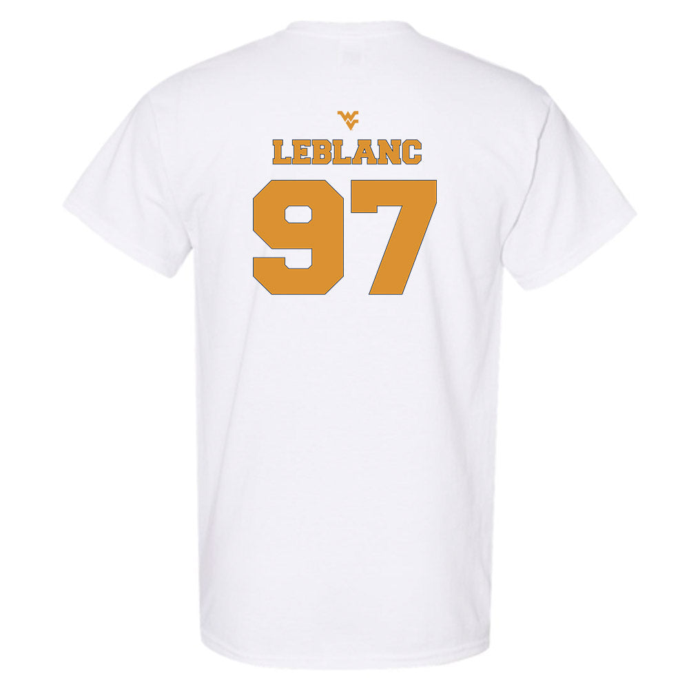 West Virginia - NCAA Football : Will LeBlanc - Generic Sports Shersey T-Shirt-1