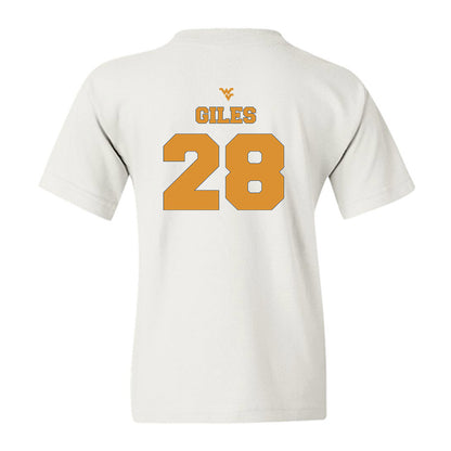 West Virginia - NCAA Football : Rickey Giles - Generic Sports Shersey Youth T-Shirt-1