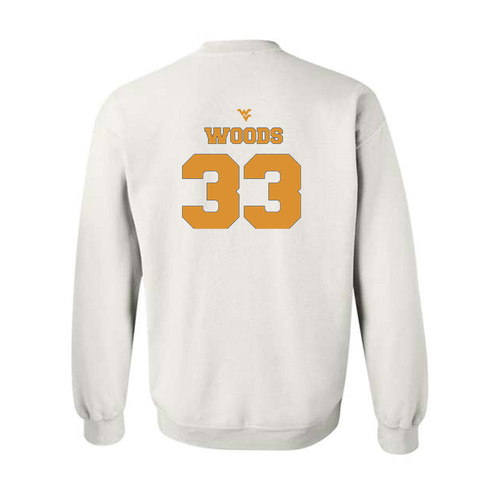 West Virginia - NCAA Football : Ashton Woods - Generic Sports Shersey Crewneck Sweatshirt-1