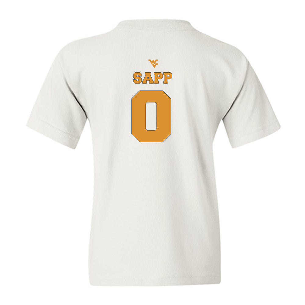 West Virginia - NCAA Football : Josh Sapp - Generic Sports Shersey Youth T-Shirt-1