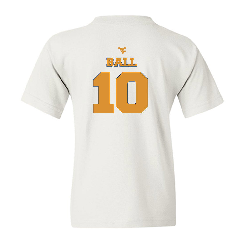 West Virginia - NCAA Football : Cam Ball - Generic Sports Shersey Youth T-Shirt-1