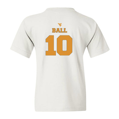 West Virginia - NCAA Football : Cam Ball - Generic Sports Shersey Youth T-Shirt-1