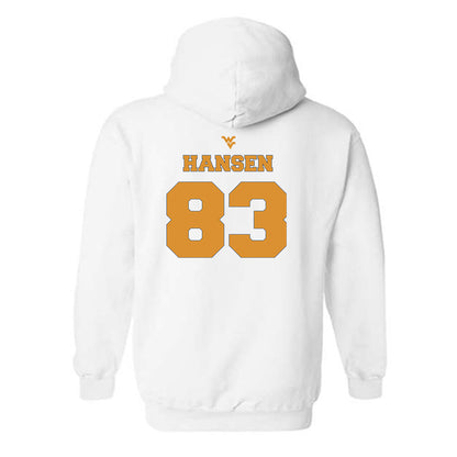 West Virginia - NCAA Football : Bryan Hansen - Generic Sports Shersey Hooded Sweatshirt-1