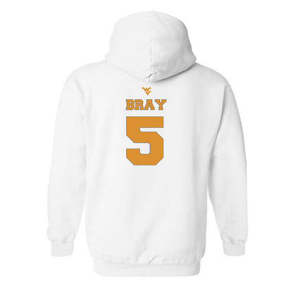 West Virginia - NCAA Football : Jaden Bray - Hooded Sweatshirt Sports Shersey