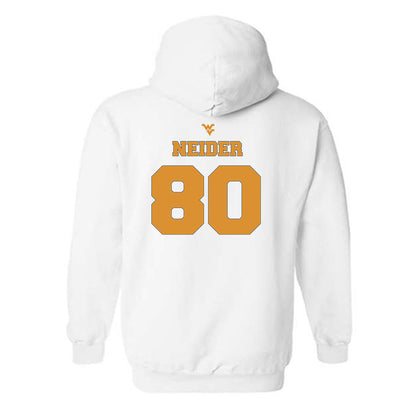 West Virginia - NCAA Football : John Neider - Generic Sports Shersey Hooded Sweatshirt-1