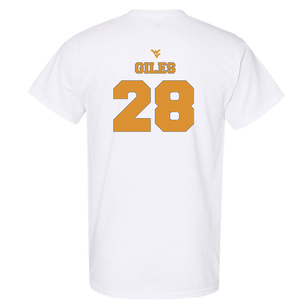 West Virginia - NCAA Football : Rickey Giles - Generic Sports Shersey T-Shirt-1