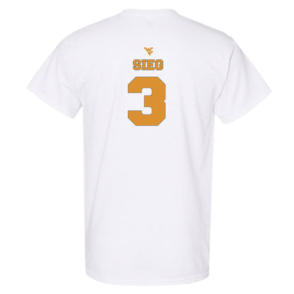 West Virginia - NCAA Football : Matt Sieg - Generic Sports Shersey T-Shirt-1