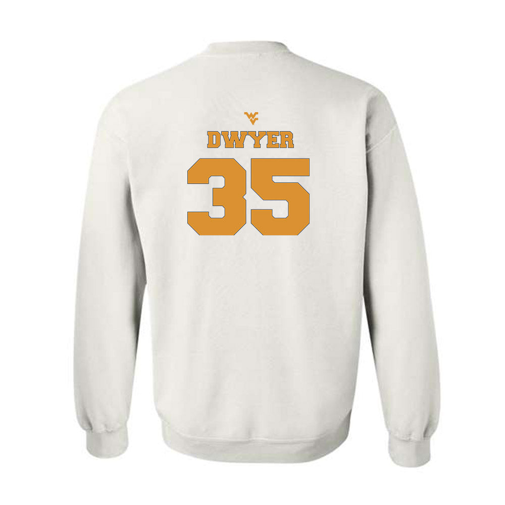 West Virginia - NCAA Football : Cameron Dwyer - Generic Sports Shersey Crewneck Sweatshirt-1