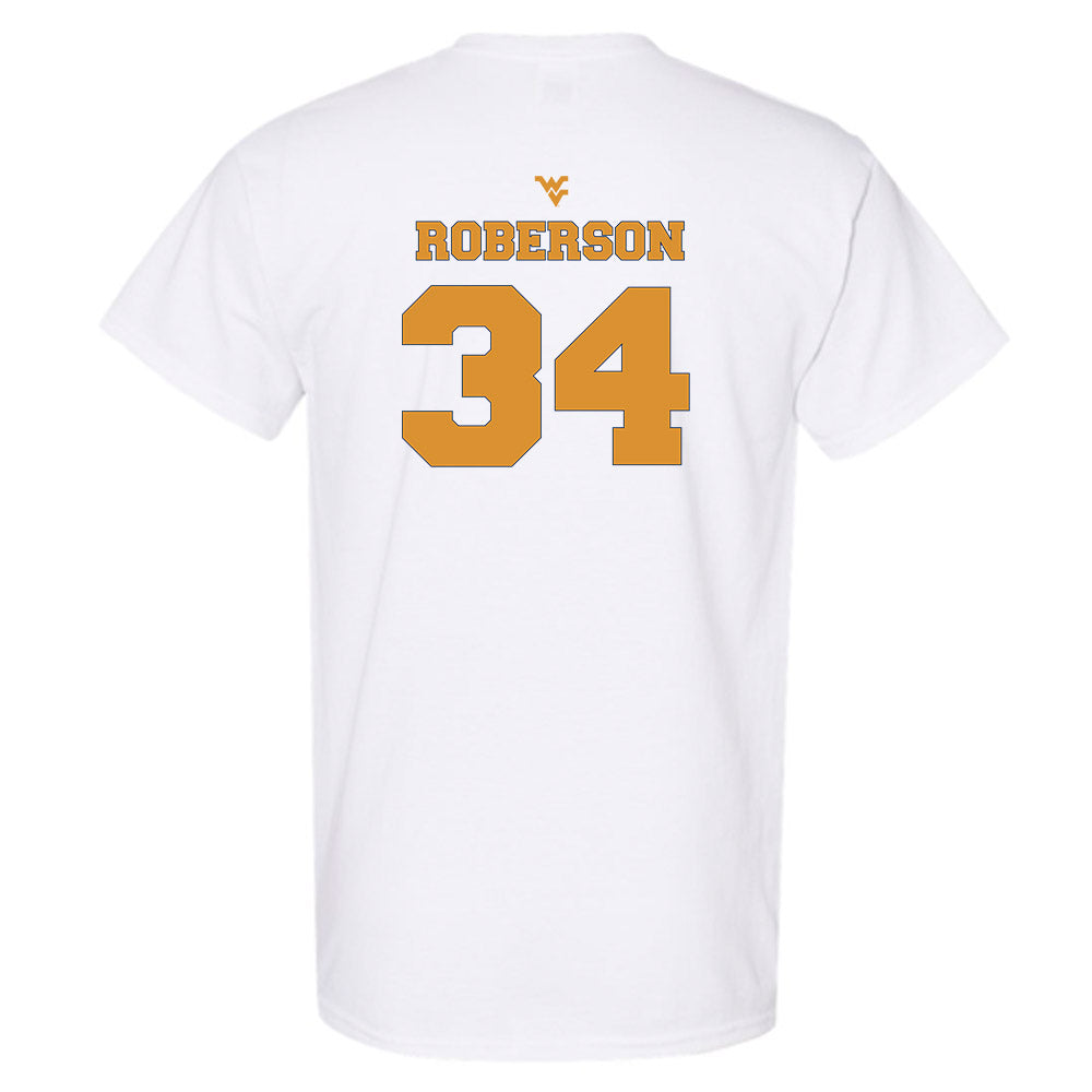 West Virginia - NCAA Football : Tim Roberson - Generic Sports Shersey T-Shirt-1