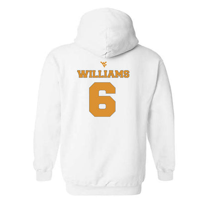 West Virginia - NCAA Football : DaMare Williams - Generic Sports Shersey Hooded Sweatshirt-1