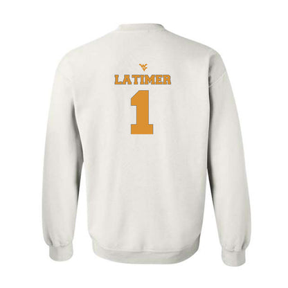 West Virginia - NCAA Football : Amari Latimer - Generic Sports Shersey Crewneck Sweatshirt-1