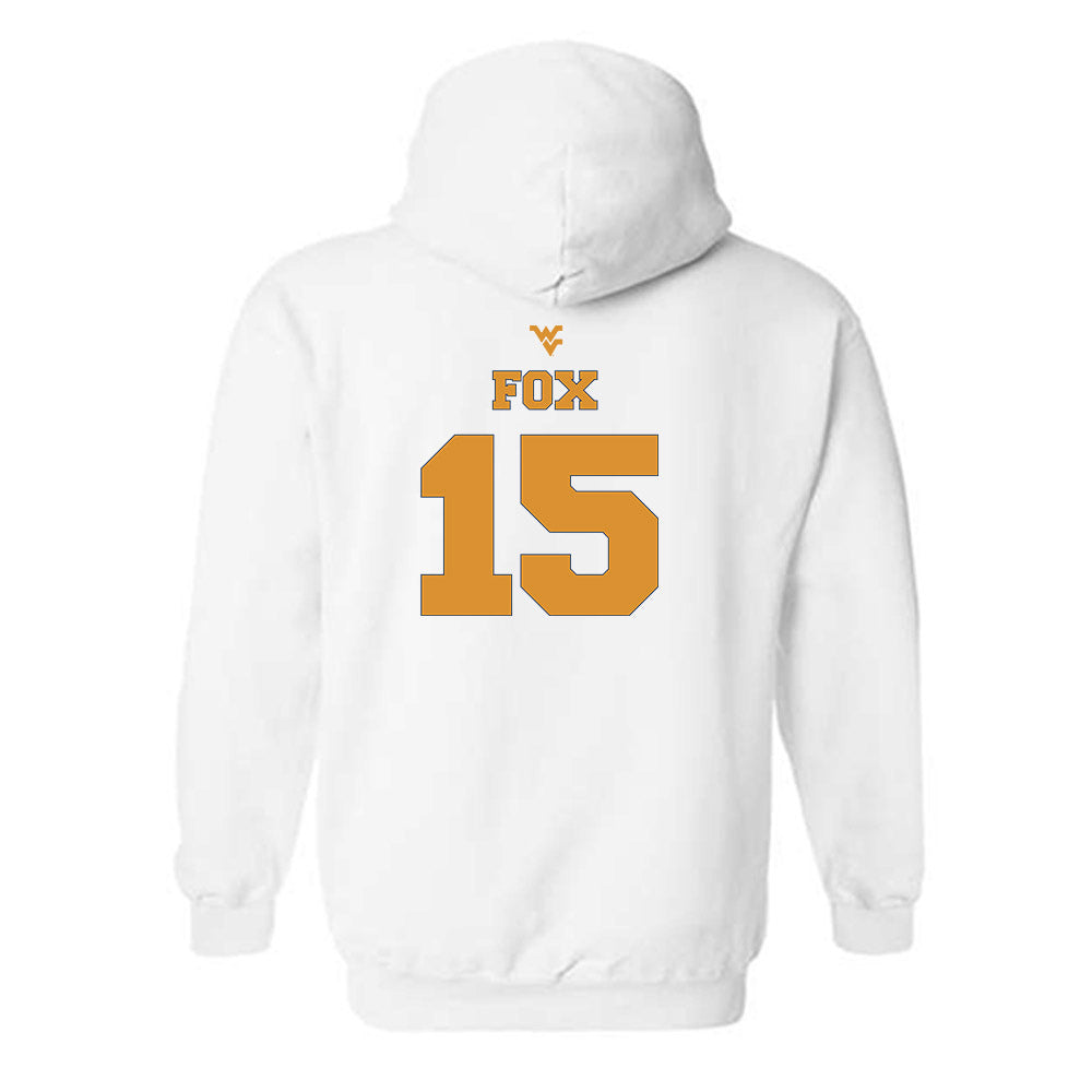 West Virginia - NCAA Football : Scotty Fox - Generic Sports Shersey Hooded Sweatshirt-1