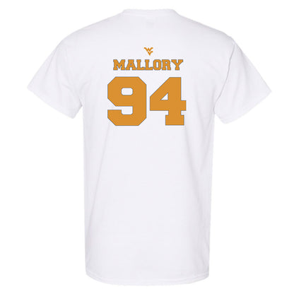 West Virginia - NCAA Football : Cam Mallory - Generic Sports Shersey T-Shirt-1